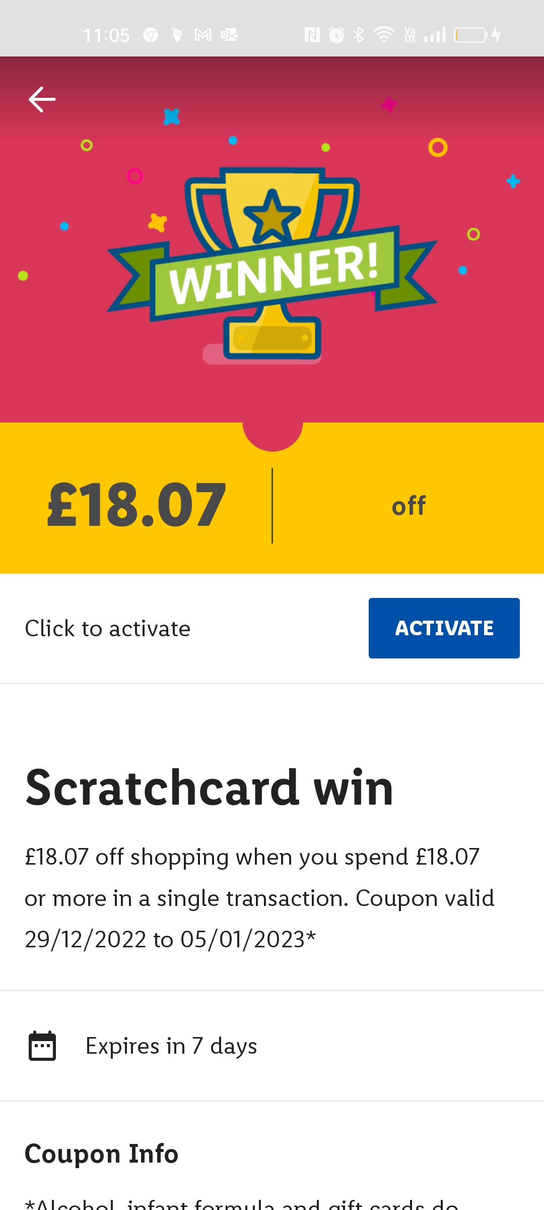 lidl-shopping-win-theprizefinder-winner