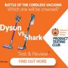 Test a cordless vacuum