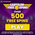 Get over 500 free spins