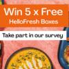 Win 5 x Free HelloFresh Boxes